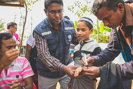 Rohingya camps at Cox's Bazar, Bangladesh