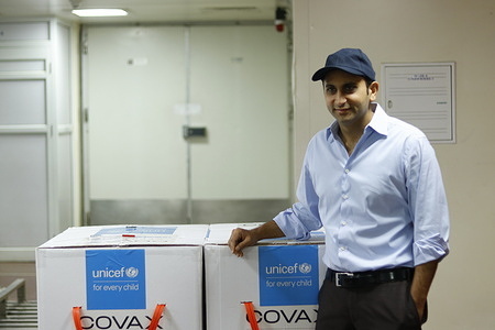 First consignment of COVID-19 vaccines from Serum Institute Pune for the global COVAX - packaging to shipping